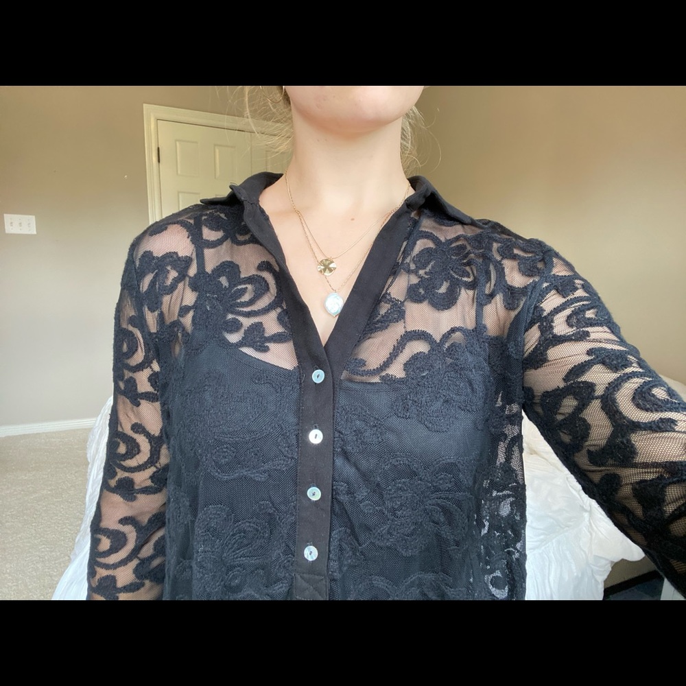 ALTAR’D STATE LACE HIGH LOW DRESS - Picture 2 of 5